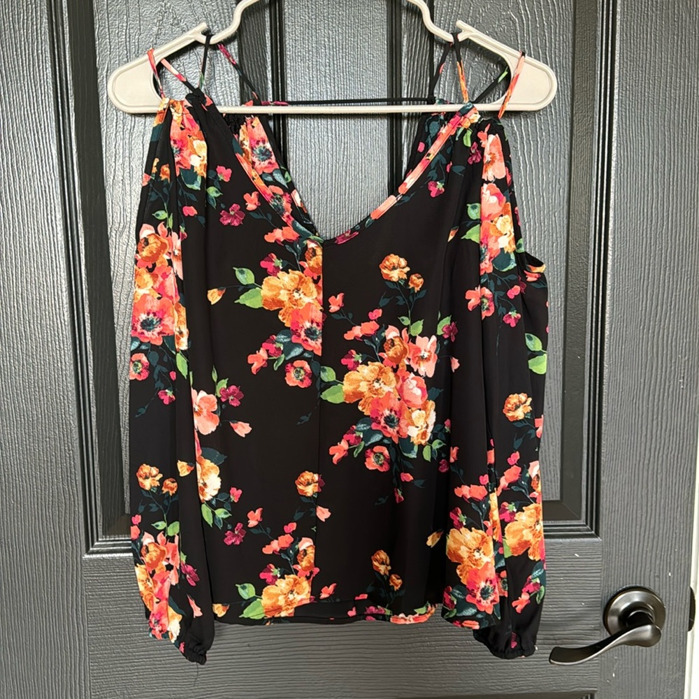 Crescent Long Sleeve Blouse